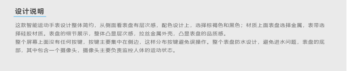 智能運動手表外觀設(shè)計效果圖
